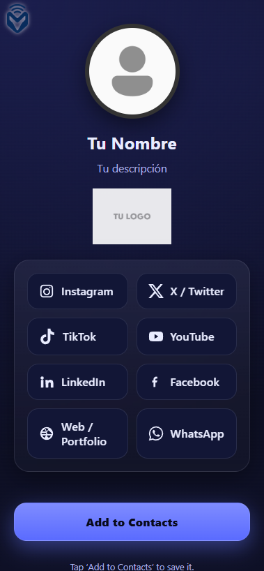Imagen en la pantalla del teléfono